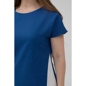 Платье женское ODIS-П460СИ трикотаж (р-ры: 44-56) синий