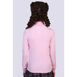Блузка школьная №13119 "Дженифер" кулирка (р-ры: 122-164) светло-розовый