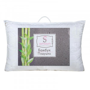 Подушка "Soft&Soft" бамбук в микрофибре с тиснением (последний размер) 50х70