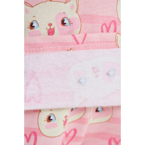 Пижама детская "Зефирка" трикотаж (р-ры: 92-134) розовый