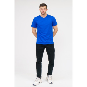 Футболка мужская Фм-04 кулирка (последний размер) васильковый 58 Футболка мужская Фм-04 кулирка (последний размер) васильковый 58