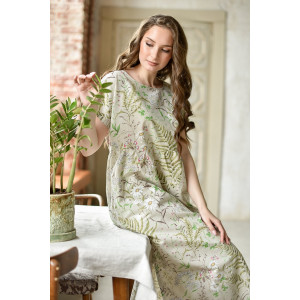 Платье женское 1921-П-л "Кострома 2" полулён (последний размер) светло-желтый 46,48,56 Платье женское 1921-П-л "Кострома 2" полулён (последний размер) светло-желтый 46,48,56