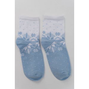 Носки женские "Камилла" голубой - упаковка 3 пары