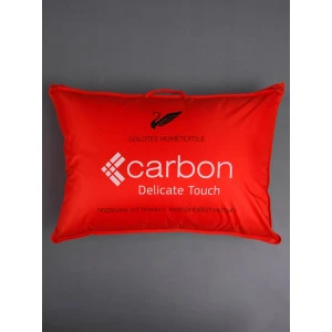 Подушка DELICATE TOUCH Carbon лебяжий пух/микрофибра Подушка DELICATE TOUCH Carbon лебяжий пух/микрофибра
