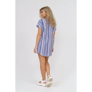 Туника женская Т-019 кулирка (р-ры: 46-60) синий