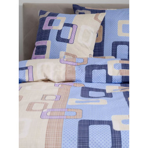 Постельное белье "Эко" бязь "Квадро"