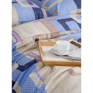 Постельное белье "Эко" бязь "Квадро"