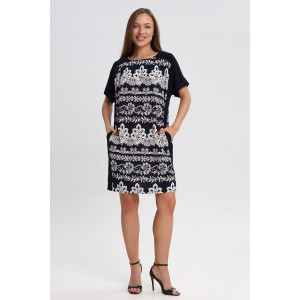 Платье женское П2047.1 полиэстер (р-ры: 50-60)