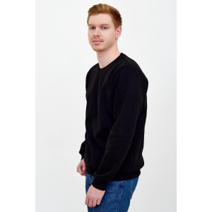 Толстовка мужская 8985 футер 2-х нитка (последний размер) черный 50