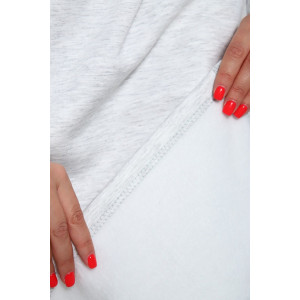 Платье женское "Китти" Р-5253 интерсофт (р-ры: 42-56) серый меланж