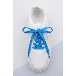Шнурки для обуви №GL47-1 - упаковка 2 пары синий