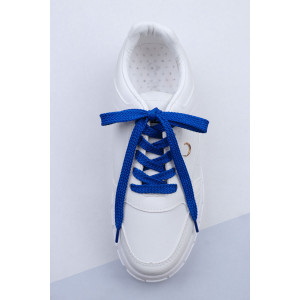 Шнурки для обуви №GL47-1 - упаковка 2 пары темно-синий