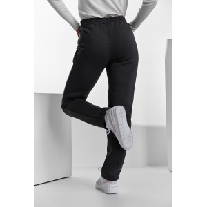 Брюки женские №67091 футер 3-х нитка с начесом (последний размер) фумэ 50,56