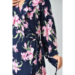 Халат женский "Матушка" масло (р-ры: 44-66) лиловый