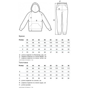 Костюм двойка женский "Соната" футер 3-х нитка с начесом (последний размер) шоколад 46
