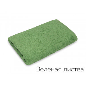 Полотенце махровое АТК зеленая листва