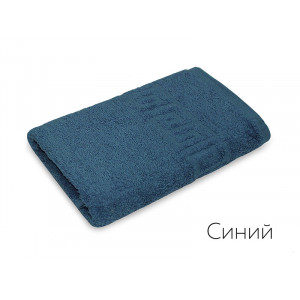 Полотенце махровое АТК синий