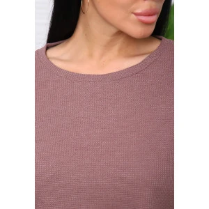 Костюм двойка женский №82042 трикотаж соты (р-ры: 44-50) кофе Костюм двойка женский №82042 трикотаж соты (р-ры: 44-50) кофе