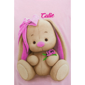 Пижама детская "Уют-3" кулирка (р-ры: 92-122) розовый-коричневый