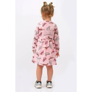 Платье детское "Варя-1" интерлок (последний размер) розовый 92