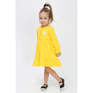 Платье детское "Тэмми-2" кулирка (последний размер) желтый 86