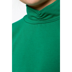 Платье детское "Крокус-2" кулирка с лайкрой (р-ры: 110-140) зелёный