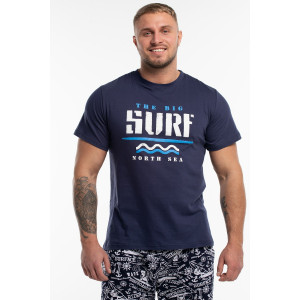 Костюм двойка мужской М-005КП "Surf" кулирка (р-ры: 46-60) индиго