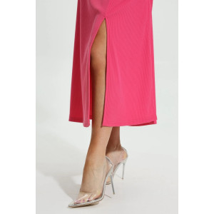 Платье женское "Дейзи" кашемир лапша (р-ры: 44-52) розовый
