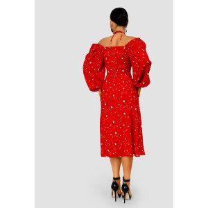 Платье женское П 322-14 прада (р-ры: 40-54) красный