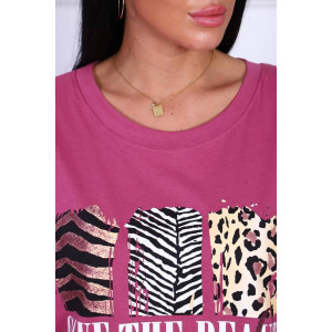 Туника женская Т-49 кулирка (последний размер) темная сирень 48,50,52 Туника женская Т-49 кулирка (последний размер) темная сирень 48,50,52