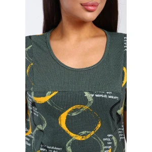 Костюм двойка женский "Дачник" М320 кулирка (р-ры: 48-62) хаки Костюм двойка женский "Дачник" М320 кулирка (р-ры: 48-62) хаки