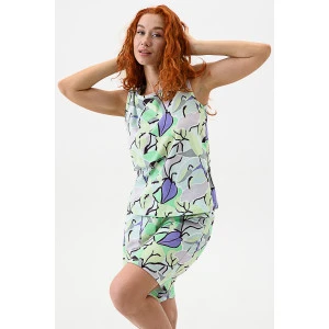 Костюм двойка женский №21607 кулирка (р-ры: 44-56) белый Костюм двойка женский №21607 кулирка (р-ры: 44-56) белый