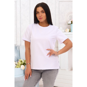 Футболка женская "Джуди" футер 2-х нитка (последний размер) белый 46,50,54,56