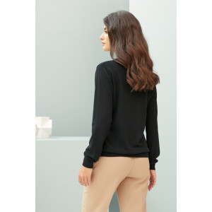 Джемпер женский AW20WК179 "City Shadows" вязаный трикотаж (последний размер) черный 58