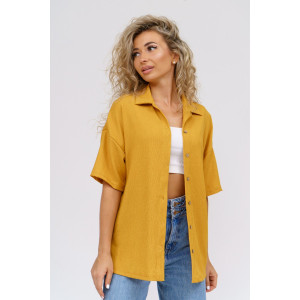 Туника женская №36740 жатка (р-ры: 44-62) горчица