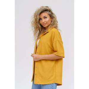 Туника женская №36740 жатка (р-ры: 44-62) горчица