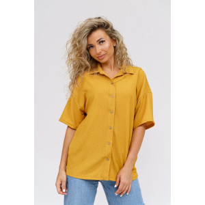 Туника женская №36740 жатка (р-ры: 44-62) горчица
