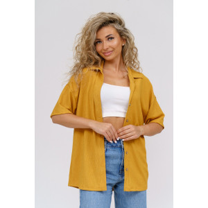 Туника женская №36740 жатка (р-ры: 44-62) горчица
