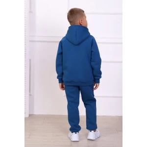Костюм двойка детский МЛШ-24 "Dandy" футер 3-х нитка с начесом (р-ры: 122-152) светлый индиго Костюм двойка детский МЛШ-24 "Dandy" футер 3-х нитка с начесом (р-ры: 122-152) светлый индиго