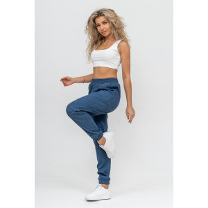 Брюки женские №36697 микровельвет (последний размер) джинс 46 Брюки женские №36697 микровельвет (последний размер) джинс 46