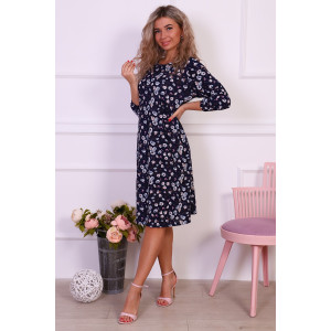 Платье женское "Корнелия" масло (последний размер) голубой 46 Платье женское "Корнелия" масло (последний размер) голубой 46