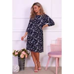 Платье женское "Корнелия" масло (последний размер) голубой 46 Платье женское "Корнелия" масло (последний размер) голубой 46