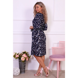 Платье женское "Корнелия" масло (последний размер) голубой 46 Платье женское "Корнелия" масло (последний размер) голубой 46