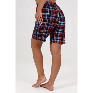 Шорты женские ШК-236 кулирка (последний размер) сине-красный с голубой клеткой 56,60 Шорты женские ШК-236 кулирка (последний размер) сине-красный с голубой клеткой 56,60