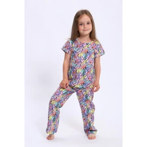 Пижама детская МЛШ "Cute" кулирка (р-ры: 92-122) Пижама детская МЛШ "Cute" кулирка (р-ры: 92-122)