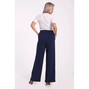 Брюки женские 663 "Jeans" жаккард (р-ры: 50-60) темно-синий Брюки женские 663 "Jeans" жаккард (р-ры: 50-60) темно-синий