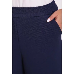 Брюки женские 663 "Jeans" жаккард (р-ры: 50-60) темно-синий Брюки женские 663 "Jeans" жаккард (р-ры: 50-60) темно-синий
