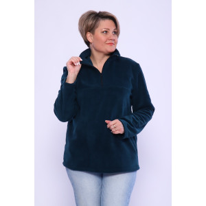 Толстовка женская "Джулия" флис (последний размер) изумруд 58,66,70 Толстовка женская "Джулия" флис (последний размер) изумруд 58,66,70