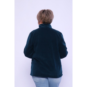 Толстовка женская "Джулия" флис (последний размер) изумруд 58,66,70 Толстовка женская "Джулия" флис (последний размер) изумруд 58,66,70