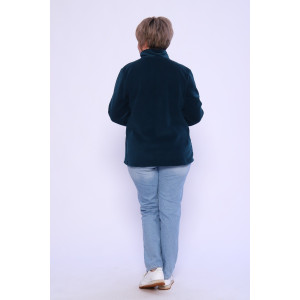 Толстовка женская "Джулия" флис (последний размер) изумруд 58,66,70 Толстовка женская "Джулия" флис (последний размер) изумруд 58,66,70